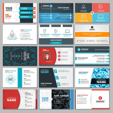 現(xiàn)代創(chuàng)意名片模板集
