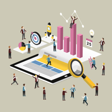 數(shù)據(jù)分析概念照片