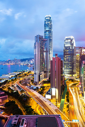 香港之夜图片