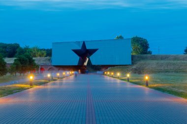 布列斯特要塞守軍的紀(jì)念碑.圖片