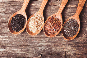 嘉、 芝麻、 亚麻图片