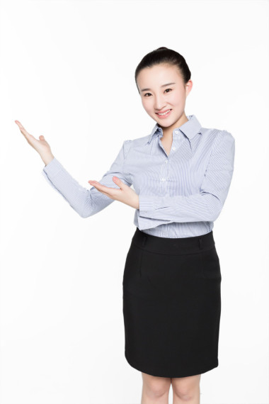 業(yè)務(wù)女人手勢展示圖片