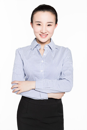 美丽的女商人肖像图片