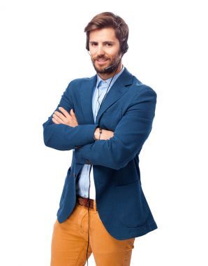 快樂的商人，電話