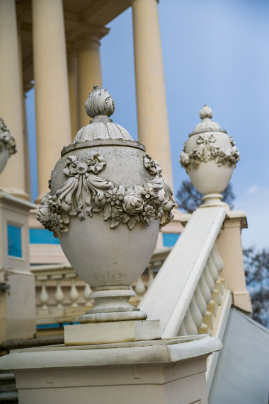 Katalnaya Gorka、 過山車亭建筑西奧拉寧巴姆，羅蒙諾索夫，俄羅斯圣彼得堡的一座豐碑