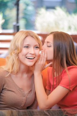 沟通在咖啡馆里的两个女友图片 沟通在咖啡馆里的两个女友图片