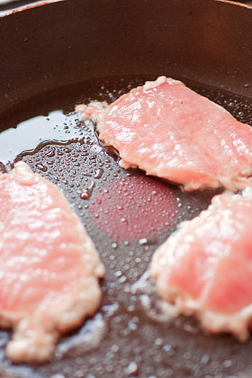 肉被炸