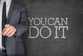 你可以在黑板上