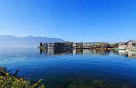 大理洱海湖泊风光图片
