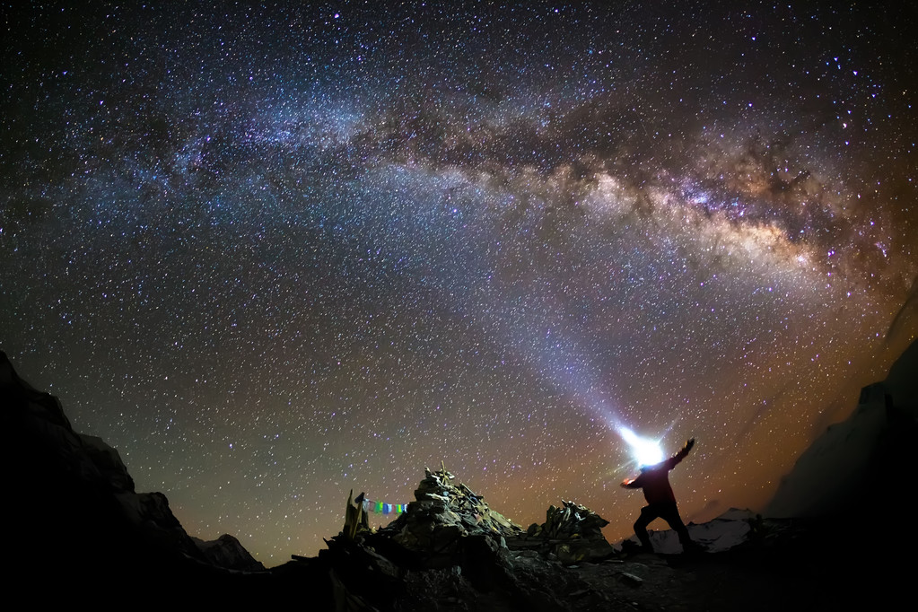 单独在一起的宇宙图片