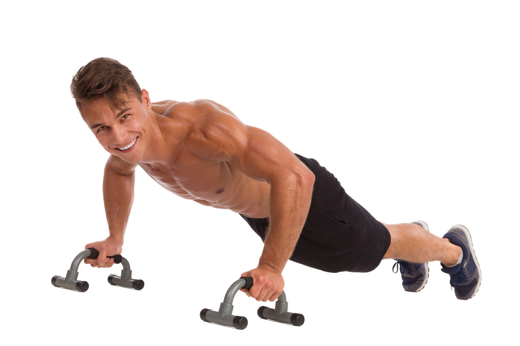 带柄的俯卧撑 带柄的俯卧撑