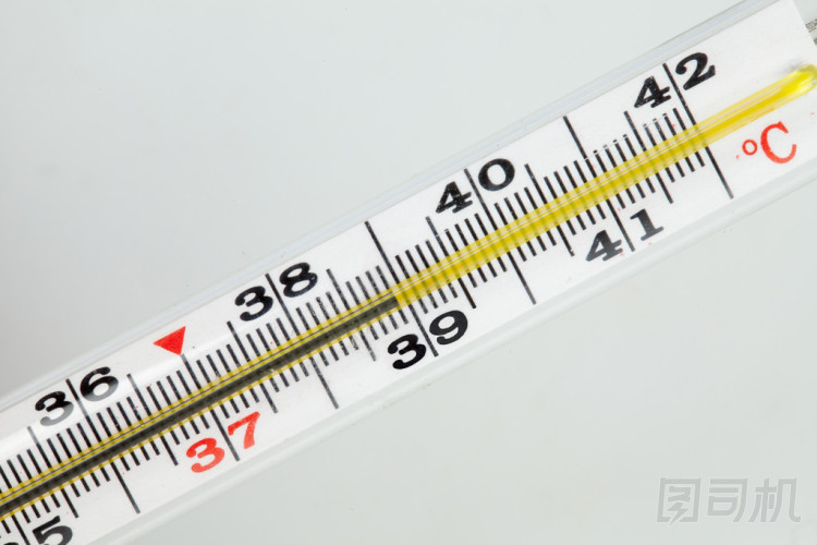 温度计的温度 39 分