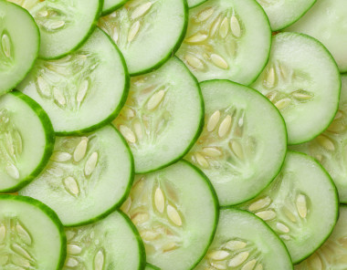 新鮮的花園黃瓜