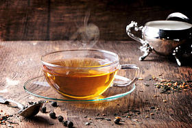 来杯热茶图片