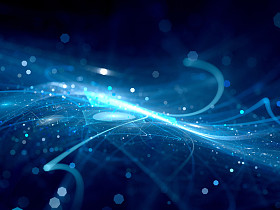 蓝色发光新技术在深空图片