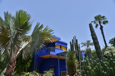 渣甸山花园马若雷勒，摩洛哥马拉喀