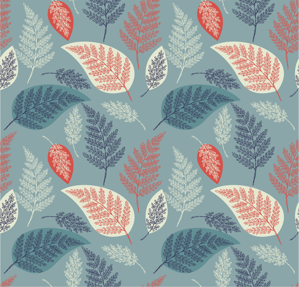 蕨类植物无缝模式 蕨类植物无缝模式