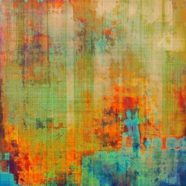 美麗的古董古董背景。不同顏色圖案