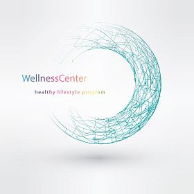 淡蓝之水技术徽标设计方案集