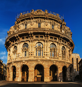 在意大利热那亚建立证券交易