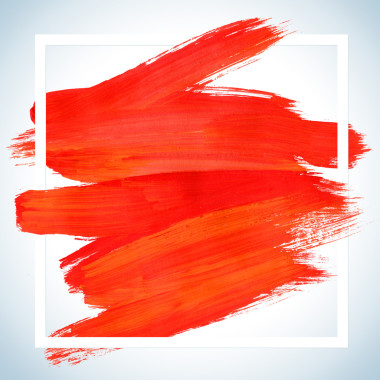 正方形亚克力笔画海报模板文本字母或鼓舞人心的说法油漆着色卡光栅设计