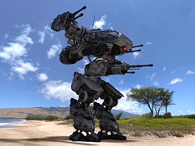 战斗机器人照片