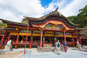 在日本福冈太宰府天满宫-gu