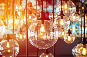 老式的照明装饰