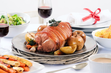 表的圣誕大餐圖片