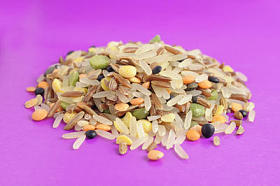 全谷物和豆类混合(大米，豌豆和扁豆