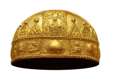 復(fù)古金色皇冠圖片
