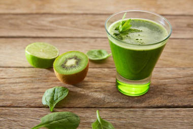 排毒绿色汁液的清洗配方图片