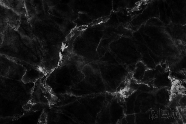 在自然圖案抽象黑色大理石紋理