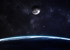 高质量的地球图像。这幅图像由美国国家航空航天局提供的元素