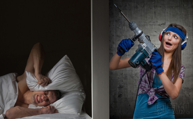 吵鬧的鄰居圖片