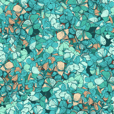 藍(lán)色的花朵紋理