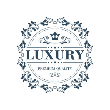 蓬勃發(fā)展標(biāo)志模板裝飾標(biāo)簽