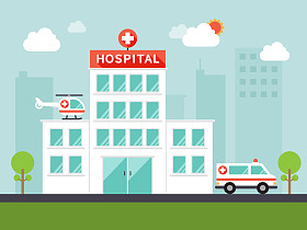 医疗和医院的图标