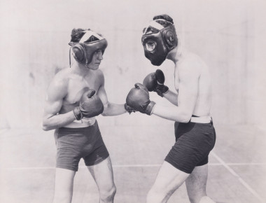 男子為大戰(zhàn)斗練習(xí)