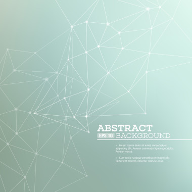 與連接概念的抽象背景。矢量圖