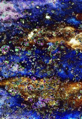 紫羅蘭色的宇宙行星