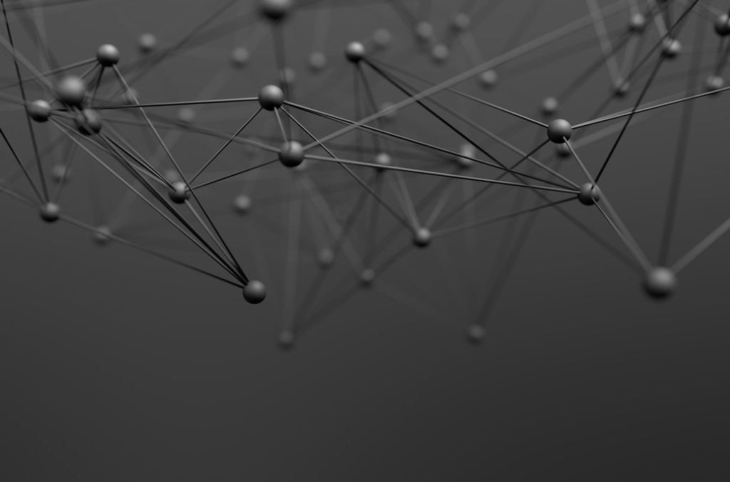 抽象的 3d 渲染的结构与领域 抽象的 3d 渲染的结构与领域