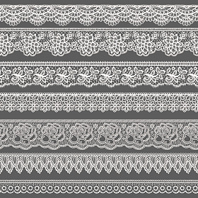 组像鞋带程式化的装饰边框照片