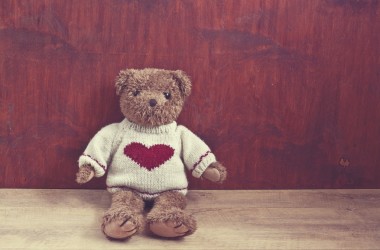 复古泰迪熊图片