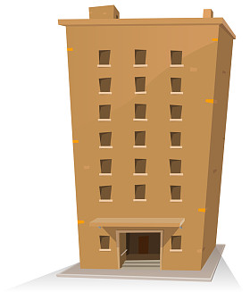 卡通建筑图片
