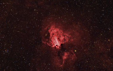 射手座星座天文攝影: 歐米加星云
