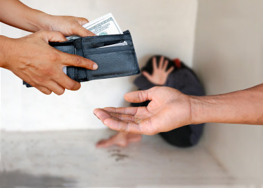 販賣人口的概念.圖片