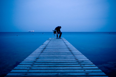 孤獨(dú)的人圖片