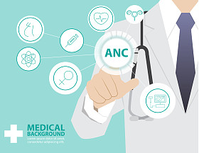 医学医生与现代的虚拟技术，工作交给