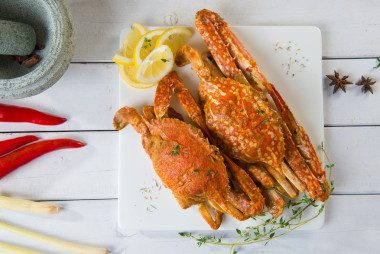 馬來(lái)西亞辣螃蟹圖片